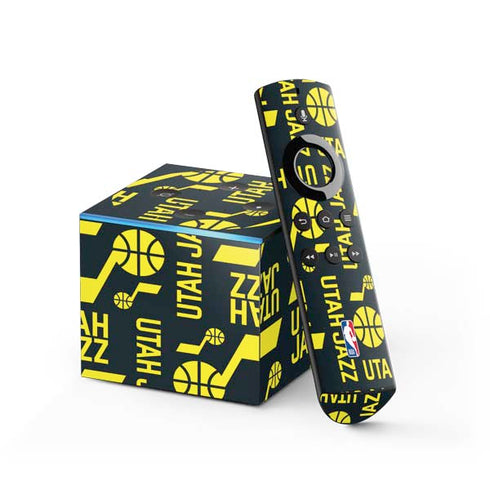 NBA Utah Jazz Blast Fire TV Cube Skin