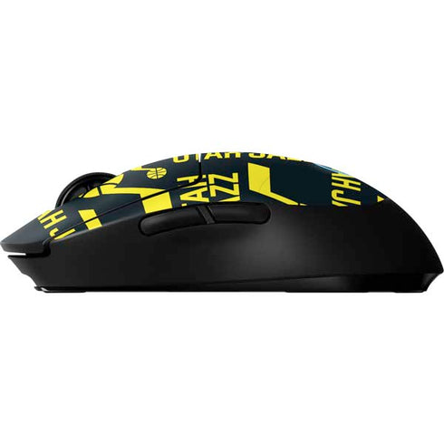NBA Utah Jazz Blast G Pro Wireless Gaming Mouse Skin
