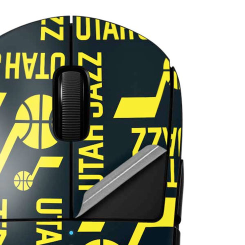 NBA Utah Jazz Blast G Pro Wireless Gaming Mouse Skin
