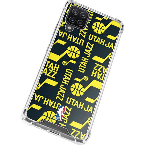 NBA Utah Jazz Blast Galaxy A12 Clear Case