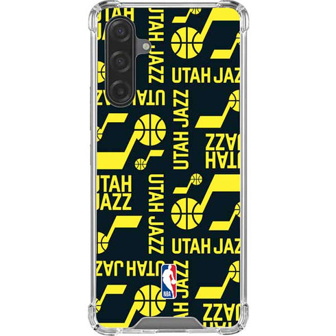 NBA Utah Jazz Blast Galaxy A17 Clear Case