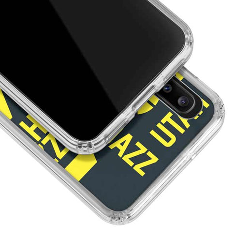 NBA Utah Jazz Blast Galaxy A20 Clear Case