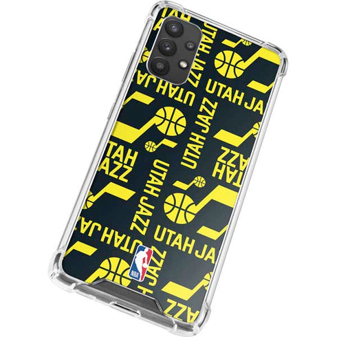 NBA Utah Jazz Blast Galaxy A32 5G Clear Case
