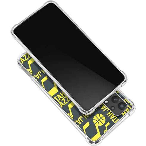 NBA Utah Jazz Blast Galaxy A32 5G Clear Case