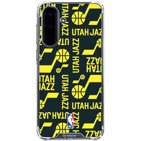 NBA Utah Jazz Blast Galaxy A36 5G Clear Case
