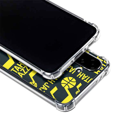 NBA Utah Jazz Blast Galaxy A36 5G Clear Case