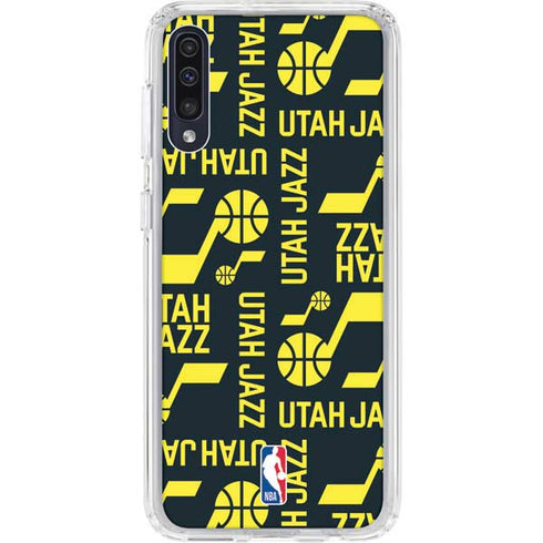 NBA Utah Jazz Blast Galaxy A50 Clear Case
