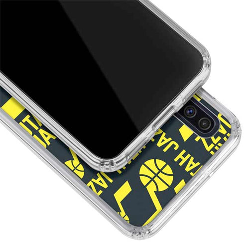 NBA Utah Jazz Blast Galaxy A50 Clear Case