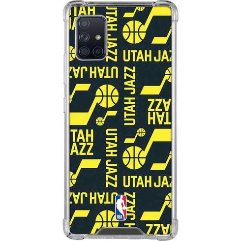 NBA Utah Jazz Blast Galaxy A51 5G Clear Case