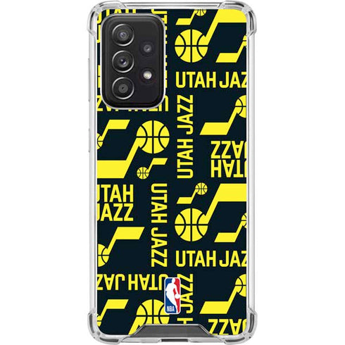 NBA Utah Jazz Blast Galaxy A52 5G Clear Case