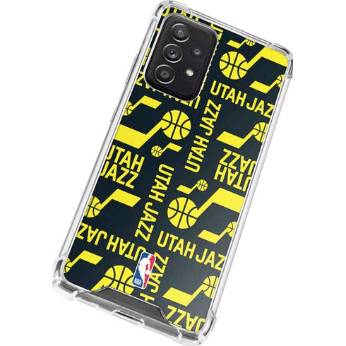 NBA Utah Jazz Blast Galaxy A52 5G Clear Case