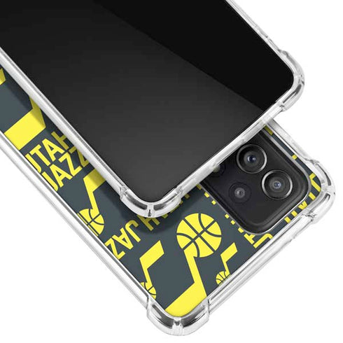 NBA Utah Jazz Blast Galaxy A52 5G Clear Case