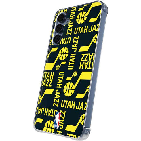 NBA Utah Jazz Blast Galaxy A55 5G Clear Case