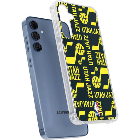 NBA Utah Jazz Blast Galaxy A55 5G Clear Case