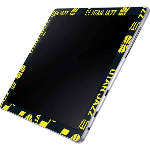 NBA Utah Jazz Blast Galaxy Book 12in Skin