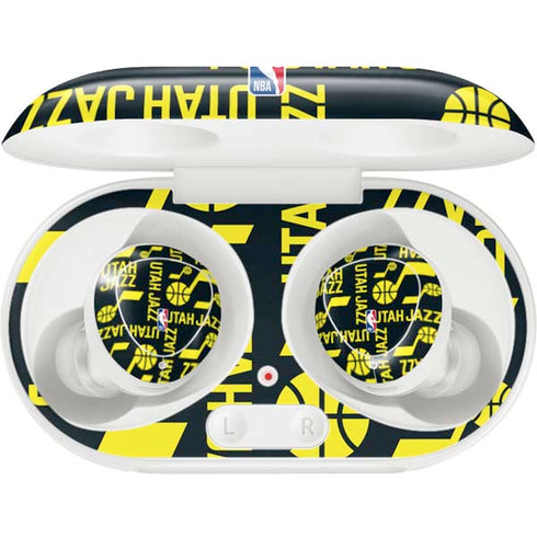 NBA Utah Jazz Blast Galaxy Buds Plus Skin