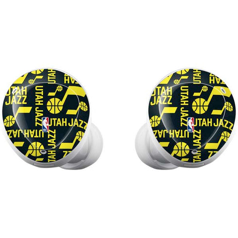 NBA Utah Jazz Blast Galaxy Buds Plus Skin