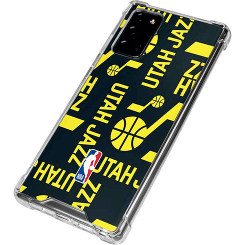 NBA Utah Jazz Blast Galaxy Note20 5G Clear Case