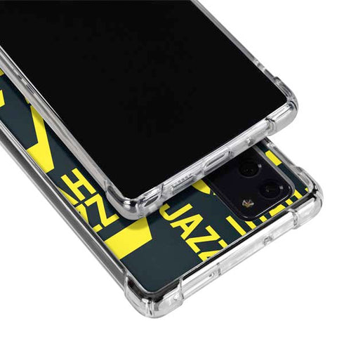NBA Utah Jazz Blast Galaxy Note20 5G Clear Case