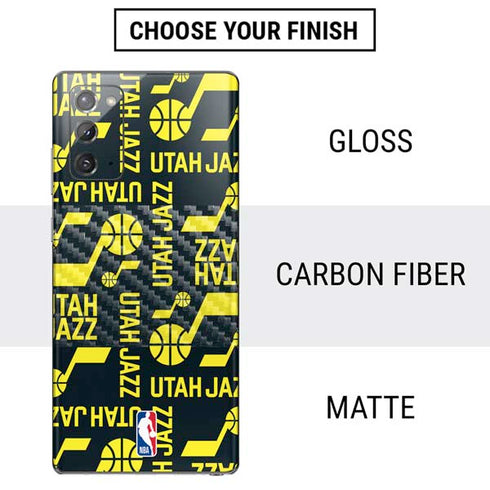 NBA Utah Jazz Blast Galaxy Note20 5G Skin
