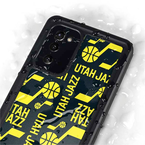 NBA Utah Jazz Blast Galaxy Note20 5G Waterproof Case