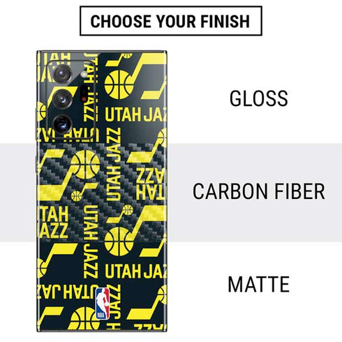 NBA Utah Jazz Blast Galaxy Note20 Ultra 5G Skin