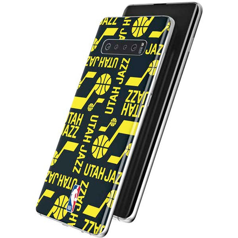 NBA Utah Jazz Blast Galaxy S10 Plus Skin