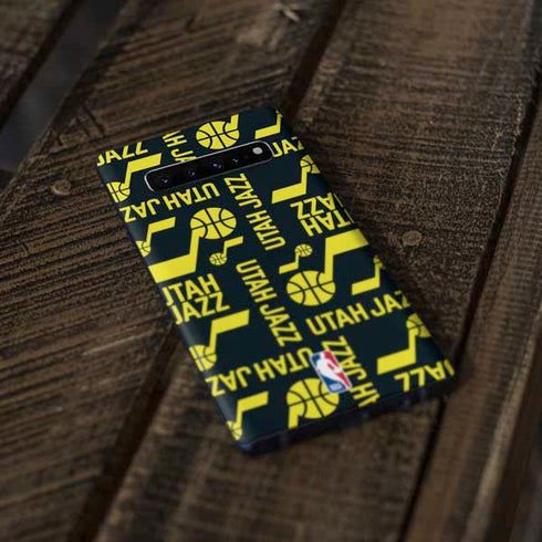 NBA Utah Jazz Blast Galaxy S10 Plus Skin
