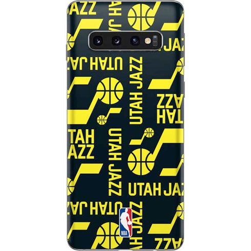 NBA Utah Jazz Blast Galaxy S10 Skin