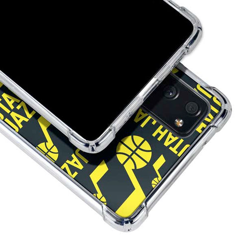 NBA Utah Jazz Blast Galaxy S20 FE Clear Case