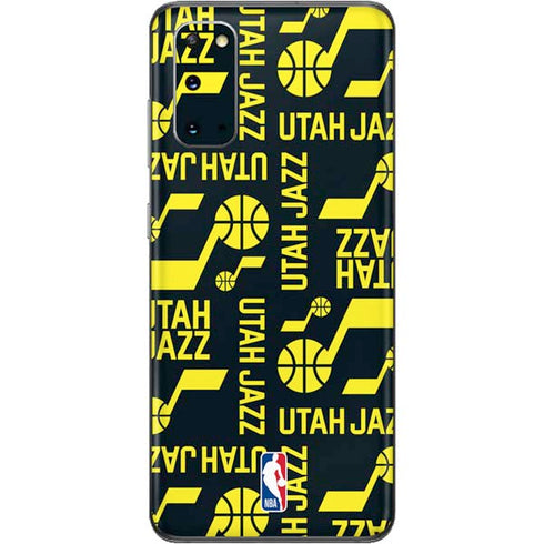 NBA Utah Jazz Blast Galaxy S20 Skin