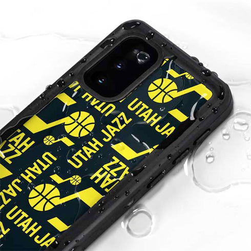 NBA Utah Jazz Blast Galaxy S20 Waterproof Case