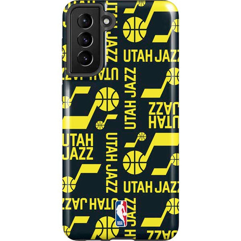 NBA Utah Jazz Blast Galaxy S21 FE Pro Case