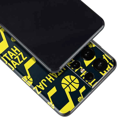 NBA Utah Jazz Blast Galaxy S21 Ultra 5G Skin