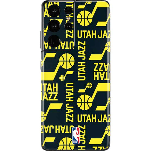 NBA Utah Jazz Blast Galaxy S21 Ultra 5G Skin