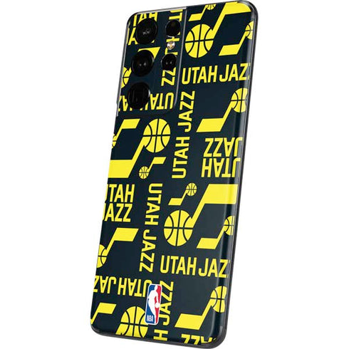 NBA Utah Jazz Blast Galaxy S21 Ultra 5G Skin