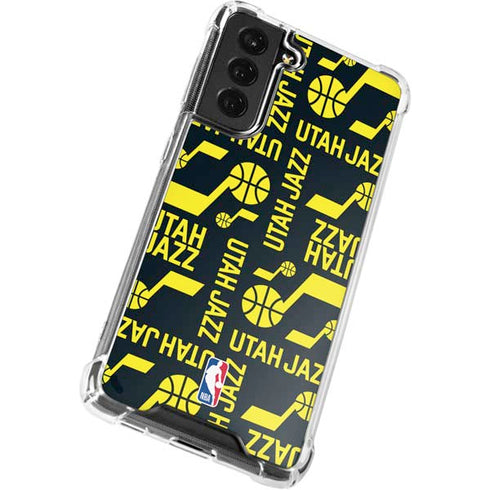 NBA Utah Jazz Blast Galaxy S22 Clear Case