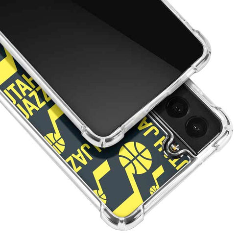 NBA Utah Jazz Blast Galaxy S22 Plus Clear Case