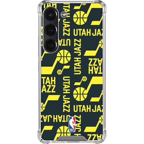 NBA Utah Jazz Blast Galaxy S23 Clear Case