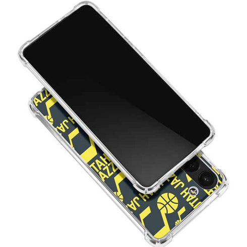 NBA Utah Jazz Blast Galaxy S23 Clear Case