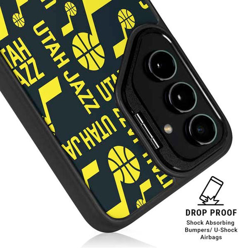 NBA Utah Jazz Blast Galaxy S25 Kickstand Case