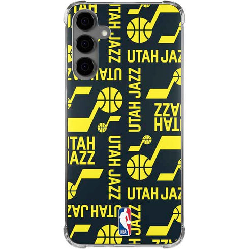 NBA Utah Jazz Blast Galaxy S24 Plus Clear Case