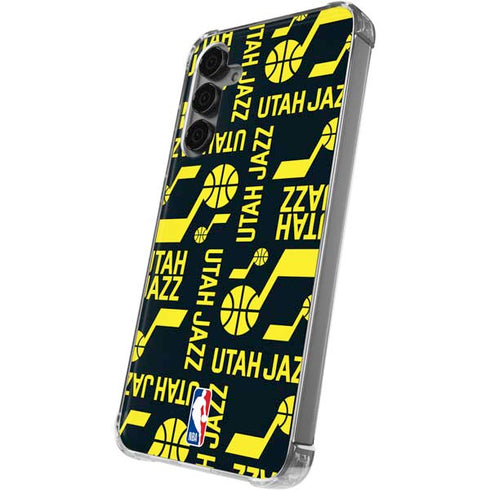 NBA Utah Jazz Blast Galaxy S24 Plus Clear Case