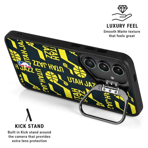 NBA Utah Jazz Blast Galaxy S25 Ultra Kickstand Case