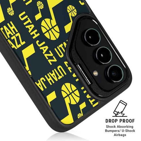 NBA Utah Jazz Blast Galaxy S25 Ultra Kickstand Case
