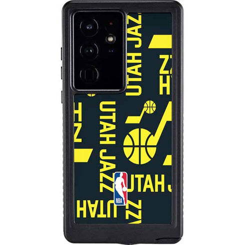 NBA Utah Jazz Blast Galaxy S24 Ultra Waterproof Case