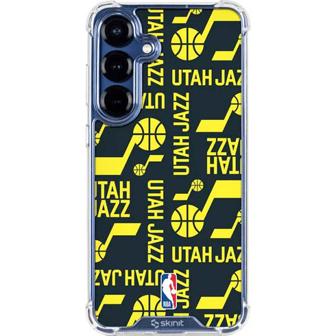 NBA Utah Jazz Blast Galaxy S25 Clear Case
