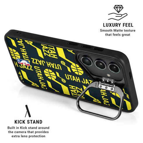 NBA Utah Jazz Blast Galaxy S26 Kickstand Case