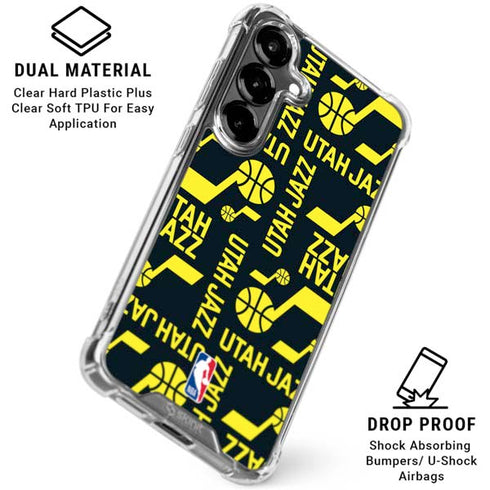 NBA Utah Jazz Blast Galaxy S26 Plus Clear Case