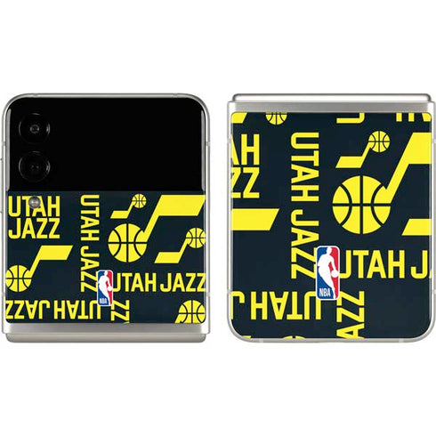 NBA Utah Jazz Blast Galaxy Z Flip3 5G Skin